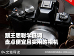 跟王思聪学低调 盘点便宜且实用的相机