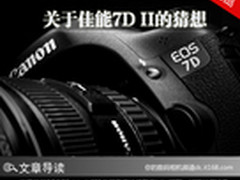 革命性的传感器？ 关于佳能7D II的猜想