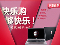 先购物后付款！京东白条分期0手续费