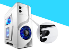 双涡轮增压散热神器 金河田裂变3机箱