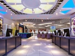 高端网吧最佳选择 爆裂纹炫光游戏键盘