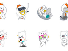 易信卡通贴图受捧 熊小易开启定制模式