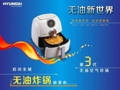 为自己作代言自己做主韩国现代空气炸锅