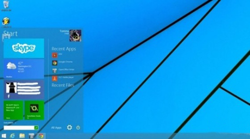 最新曝光windows 9界面