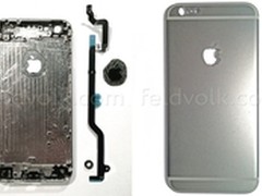 量产版iPhone6曝光 液态金属Logo