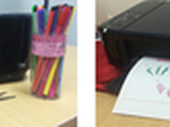 佳能打印机助你和宝贝在家一起玩手绘