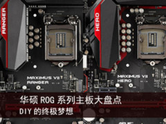 DIY的终极梦想 华硕ROG系列主板大盘点