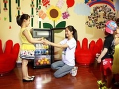 海尔冰吧入驻幼儿园被赞水果的“新家”