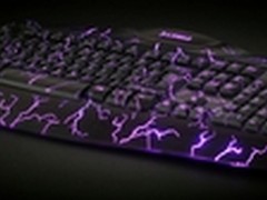 网吧想要省心 选爆裂纹炫光游戏键盘