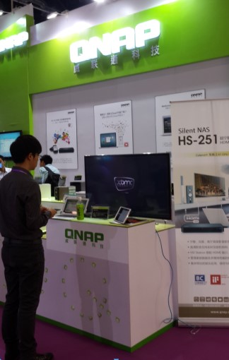 威联通QNAP携新品亮相MacWorld 2014