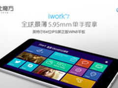 5.95mm英特尔WIN8 酷比魔方IWORK7曝光