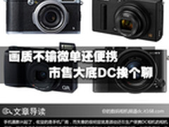 画质不输微单还便携 市售大底DC挨个聊
