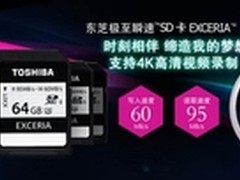 迈入4K时代 东芝极至瞬速SDHC卡新上市