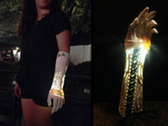 建筑系学生量身打造3D打印美丽假肢