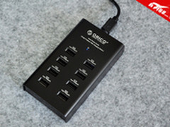 8口2.4A USB充电器 ORICO DUB-8P评测