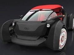 时速64公里 首台3D打印电动汽车Strati