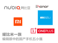 耀比米一族：编辑眼中的国产手机五小强