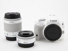 日本直邮 佳能白色100D双头套机4613元