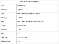 保护儿童听力健康VPRO唯珀儿童耳机评测