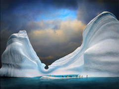 EOS镜头拍摄南极洲 我的梦里天堂