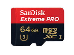 闪迪推出64GB microSD UHS-I 存储卡
