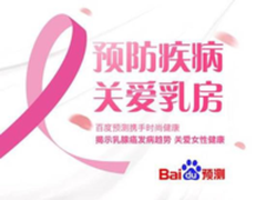 百度疾病预测新增7病种 包含乳腺癌等