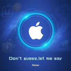 海尔与苹果合作升级海报再透几大关键词