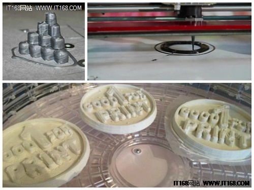 吃货新技能：打印糊状材料食物3D打印机