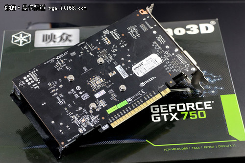 双风扇三年保 映众GTX750冰龙版仅849元