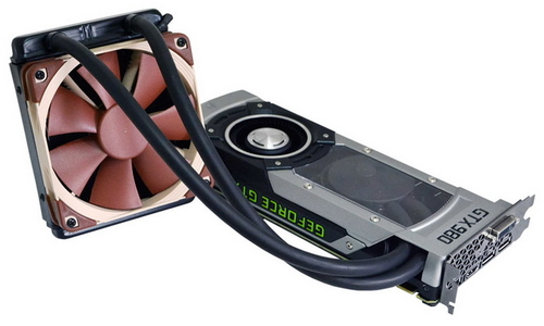 新混合散热加成 NV改造公版GTX980显卡