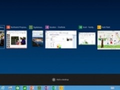 微软Windows 10新功能：任务视图按钮
