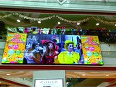 三星拼接大屏进驻上海新世界商场