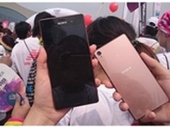 将酷炫进行到底 索尼Z3记录申城彩色跑