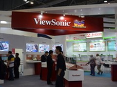 香港环球资源展:优派新概念触摸显示屏