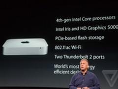 只升级配置 苹果发布2014新款mac mini