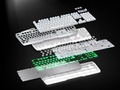 手感更佳 狼派虚空战舰Galaxy键帽结构 