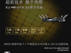 超速传输 NETGEAR R8000 飞一般的感觉