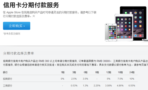 苹果官网分期付款