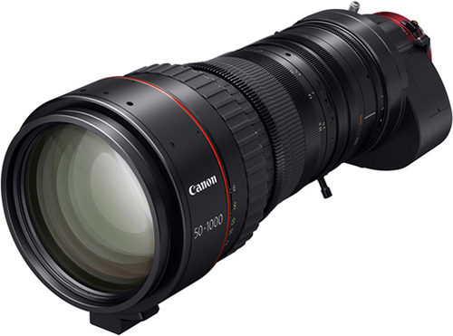 佳能发布50-1000mm T5.0-8.9电影镜头