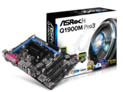 Intel物理四核超值选 华擎Q1900M Pro3