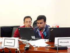 华为与工业协会共同举办互通性测试活动