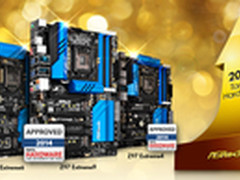 华擎Z97极限玩家9勇夺2014最佳认可大奖