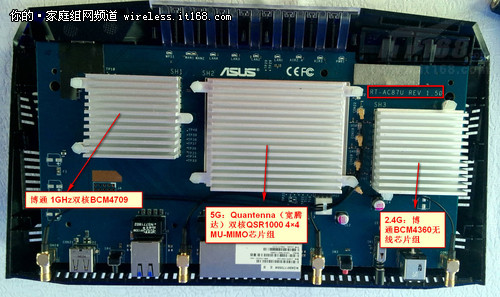 华硕RT-AC87U拆解