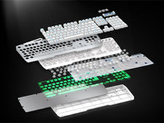 经典悬浮键帽 狼派虚空战舰游戏键盘