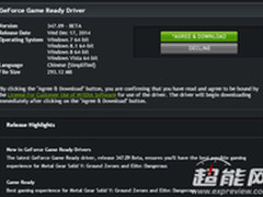 为合金5优化 NV发布347.09 Beta驱动