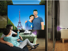 明基无线家用投影机W1075免安装 巨灵活