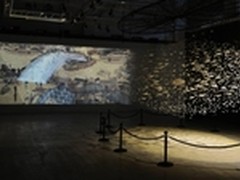 明基工程投影助阵黄建成设计艺术展