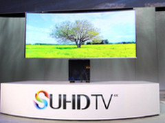 三星在CES发布色彩提升64倍的SUHD电视