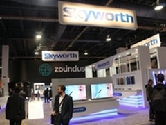 4K曲面OLED电视 创维多款产品亮相于CES