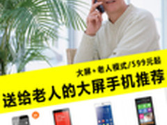 大屏易用还不贵 过年送父母手机推荐